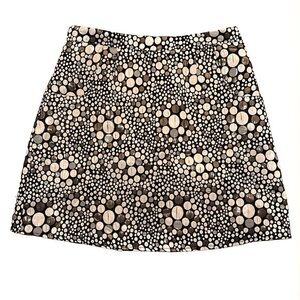 Prairie New York Anthropologie Metallic Mini Skirt Size Medium